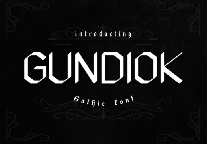 Gundiok Font Download