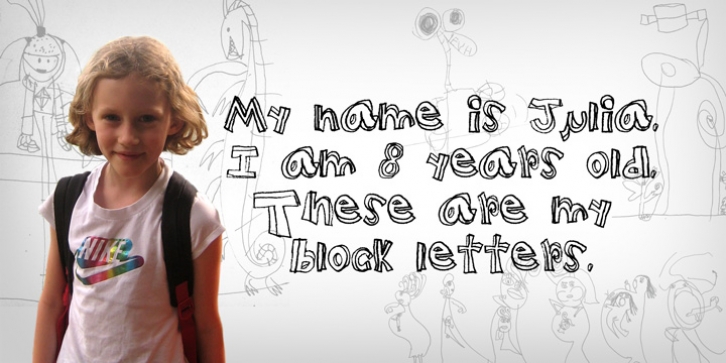 Children Block Letters Font Download