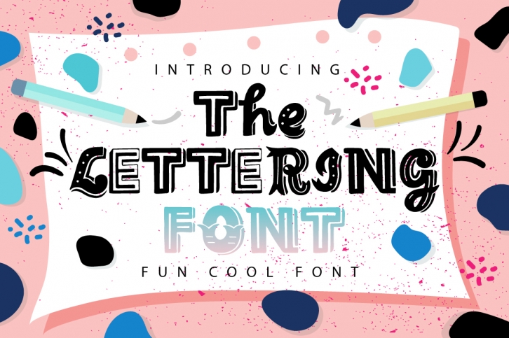 The Lettering Font Font Download