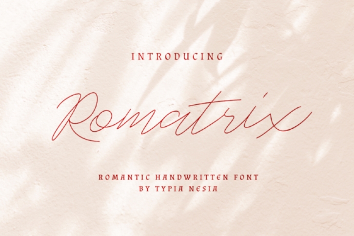 Romatrix Font Download