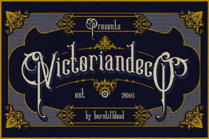 Victoriandeco Font Download