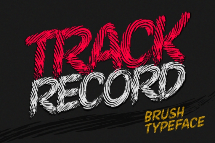 Track Record Font Download