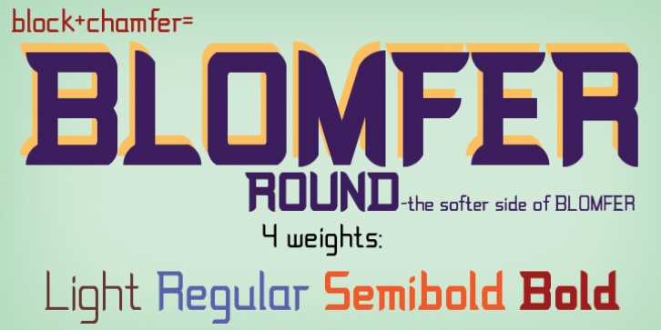 Blomfer Round Font Download