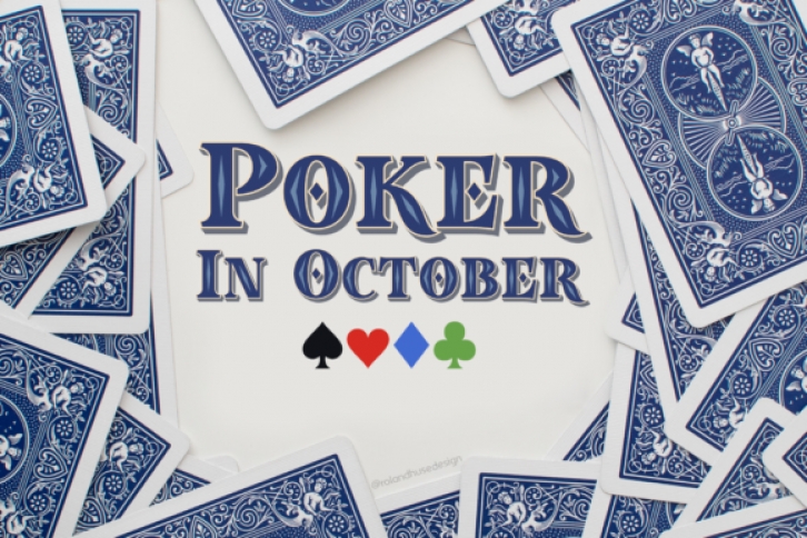 Poker In October Font Download