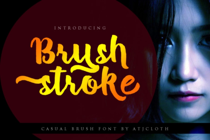 Brush Stroke Font Download