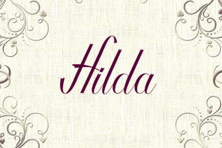 Hilda Font Download