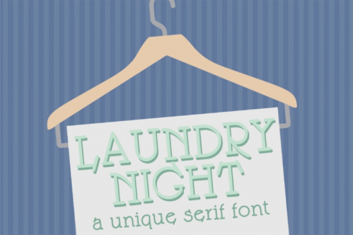 Laundry Night Font Download