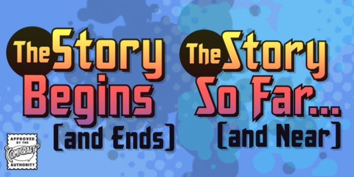 The Story Begins  Ends Font Download