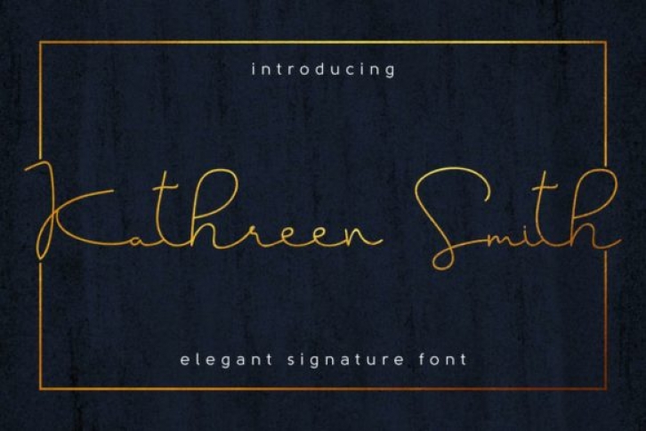 Kathreen Smith Font Download