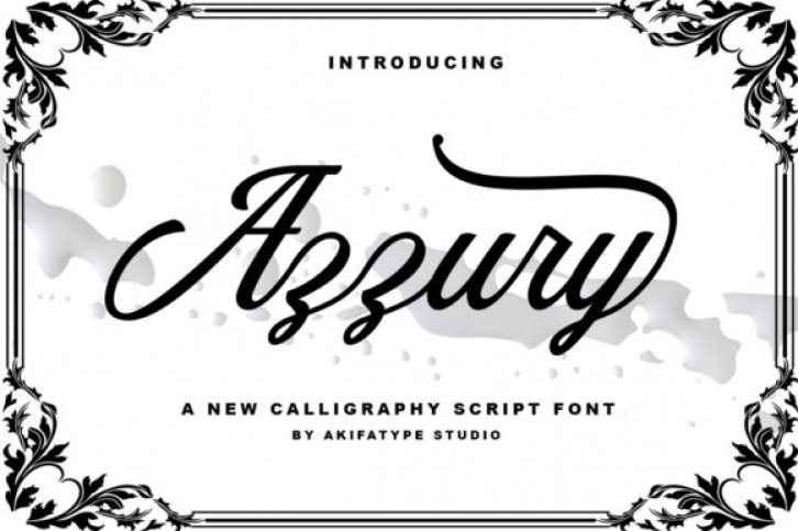 Azzury Font Download