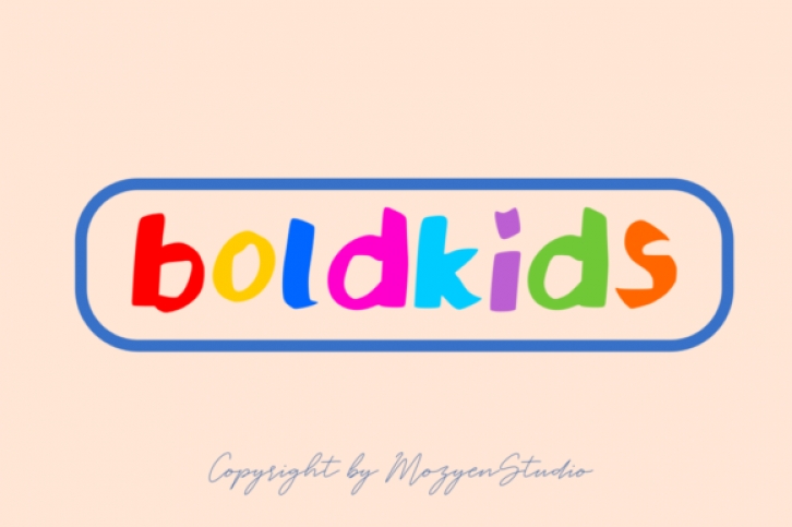 Boldkids Font Download