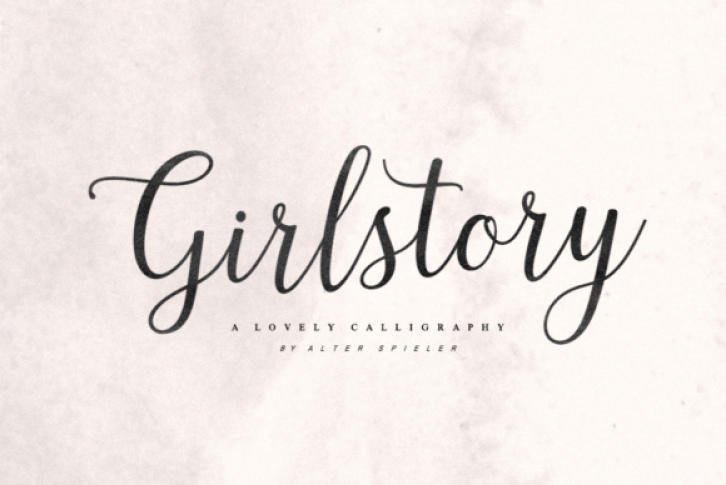 Girlstory Font Download