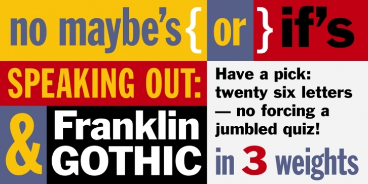 Franklin Gothic Font Download