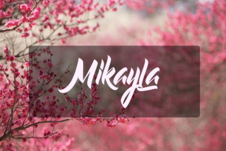 Mikayla Font Download