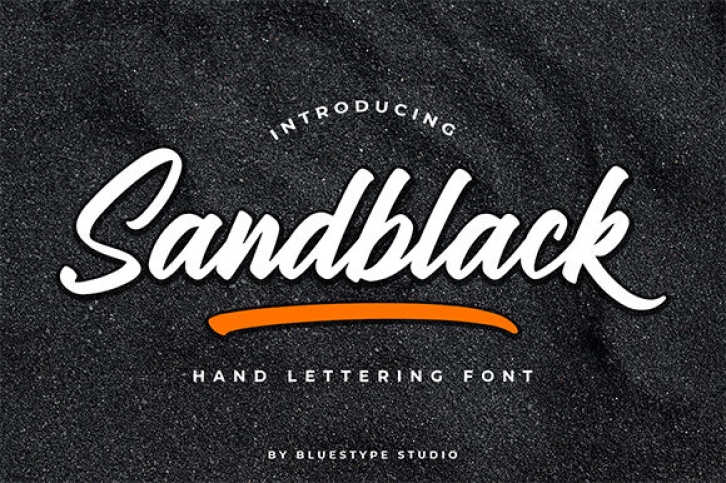 Sandblack Font Download