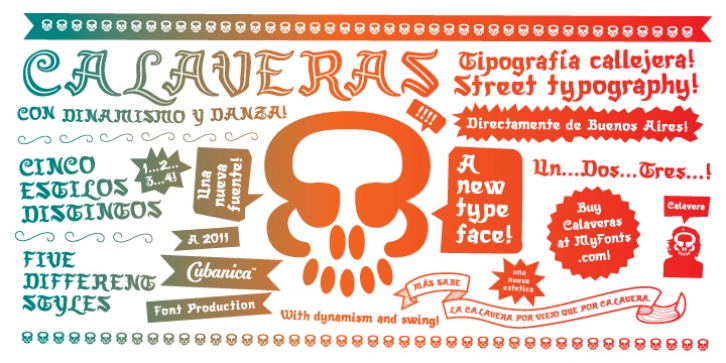 Calaveras Font Download