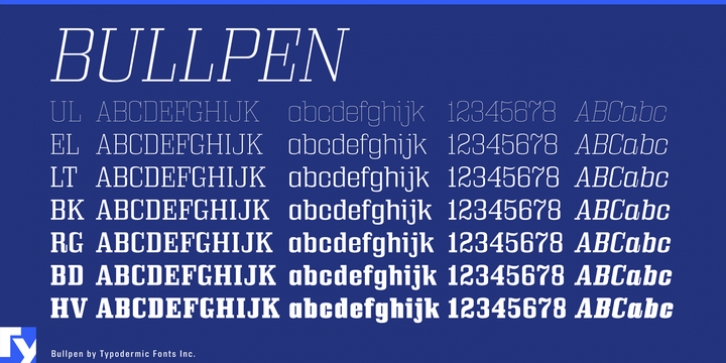 Bullpen Font Download