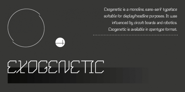 Exogenetic Font Download