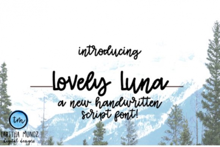 Lovely Luna Font Download