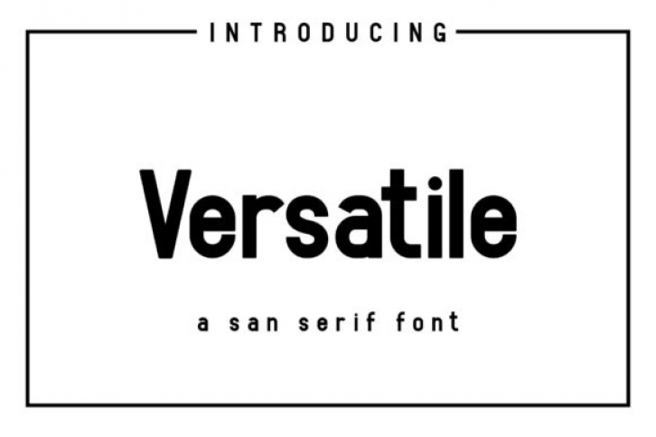 Versatile Font Download