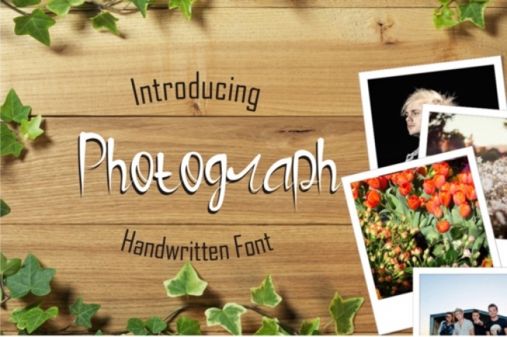 Photograph Font Download