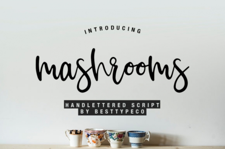 Mashrooms Font Download
