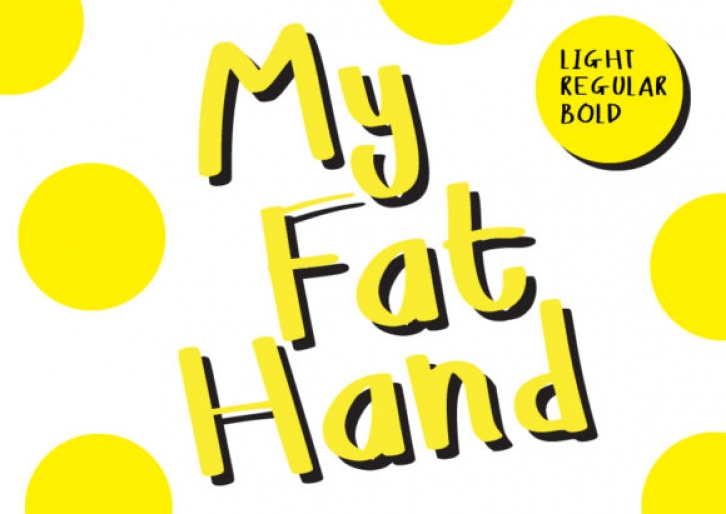 My Fat Hand Font Download