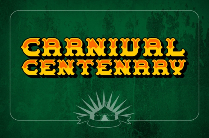 Carnival Centenary Font Download