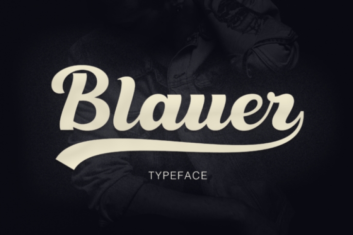 Blauer Font Download