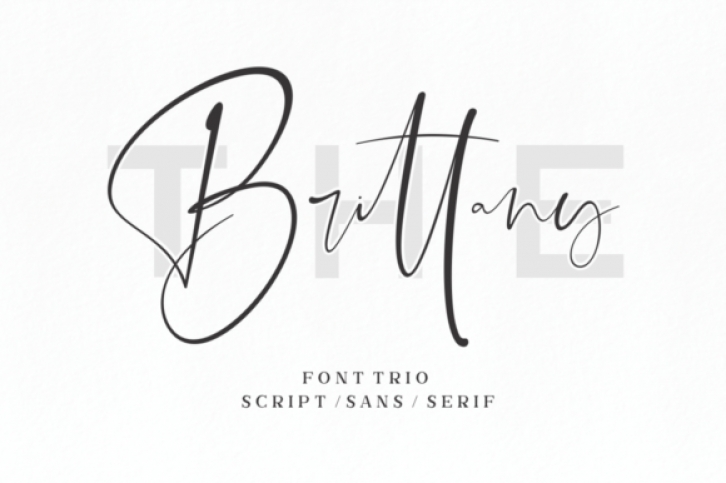 The Brittany Font Download