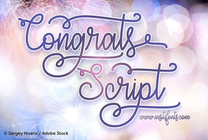 Congrats Script Font Download