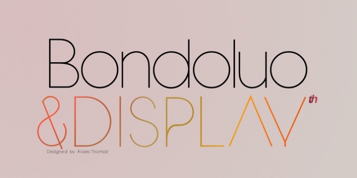 Bondoluo Font Download