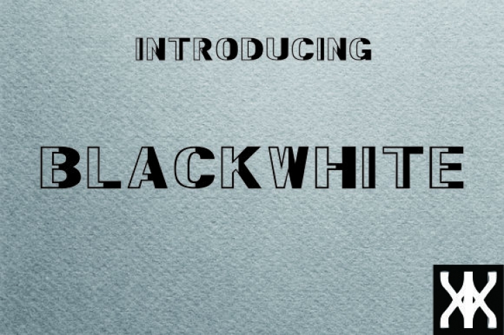 BlackWhite Font Download