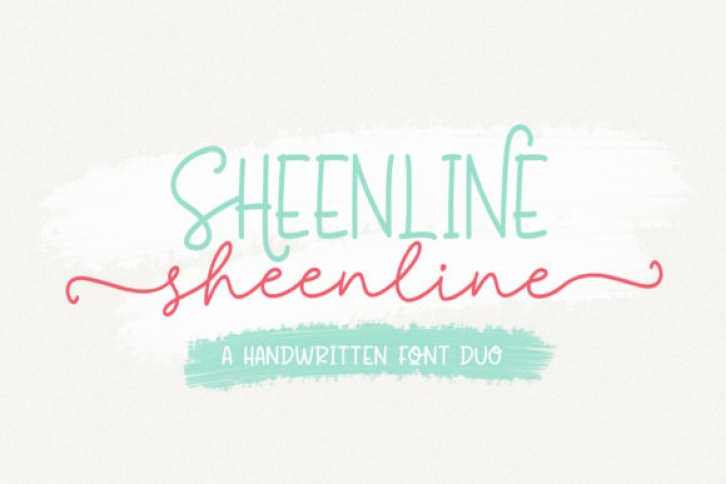 Sheenline Duo Font Download