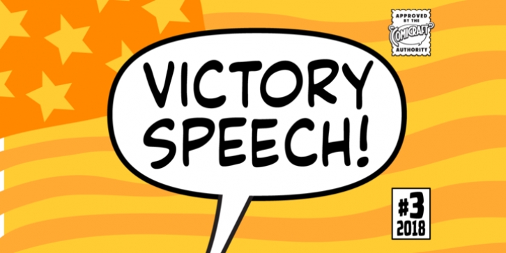 Victory Speech Font Download