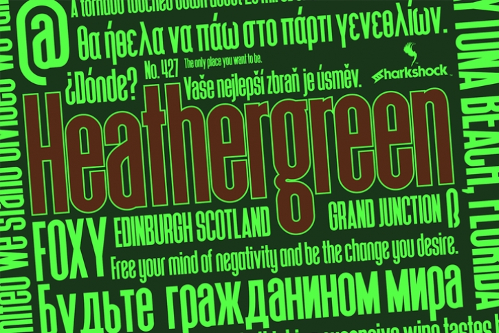 Heathergreen Font Download