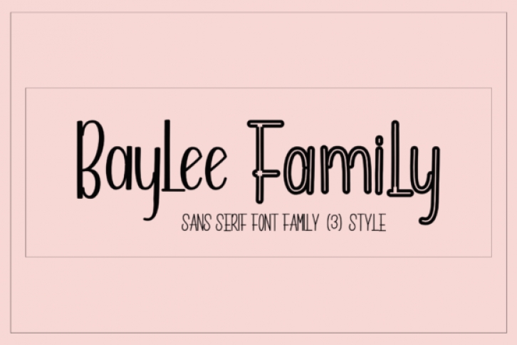 Baylee Famiy Font Download