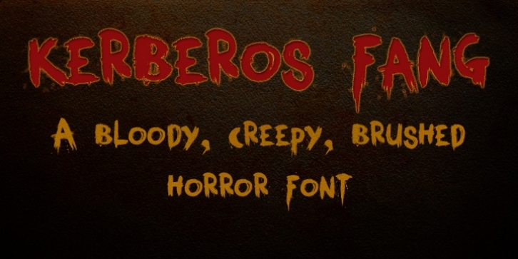 Kerberos Fang Font Download