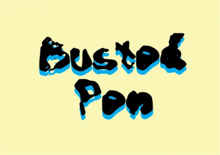 Busted Pen Font Download