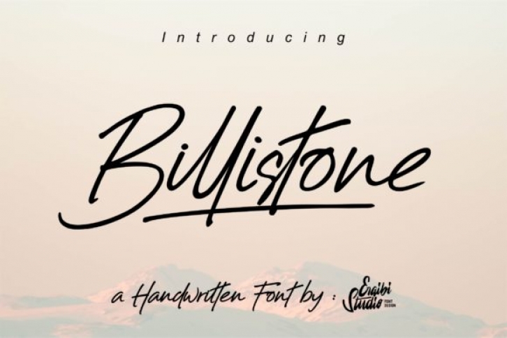 Billistone Font Download