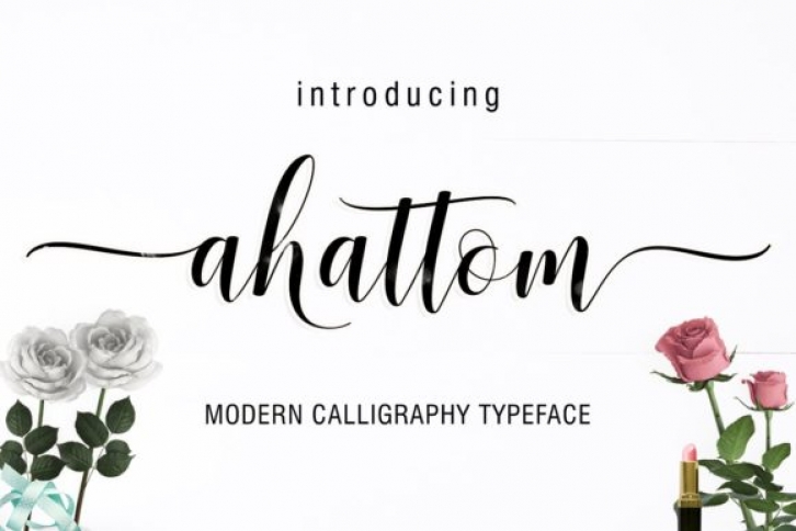 Ahattom Script Font Download