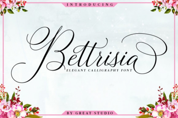 Bettrisia Script Font Download