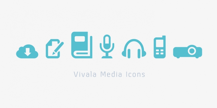 Vivala Media Icons Font Download