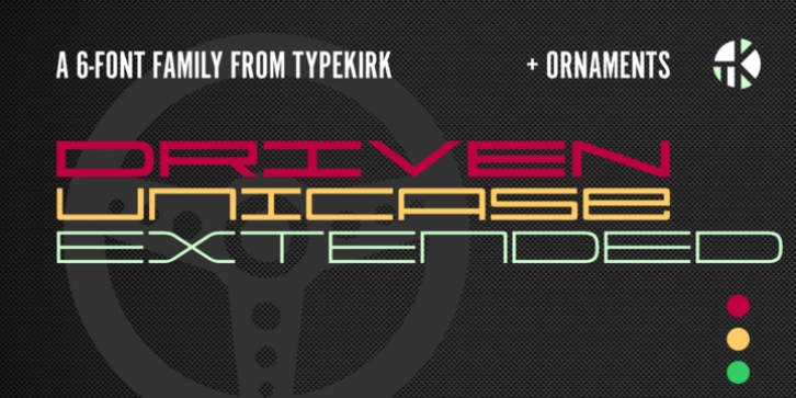 Driven Unicase Extended Font Download