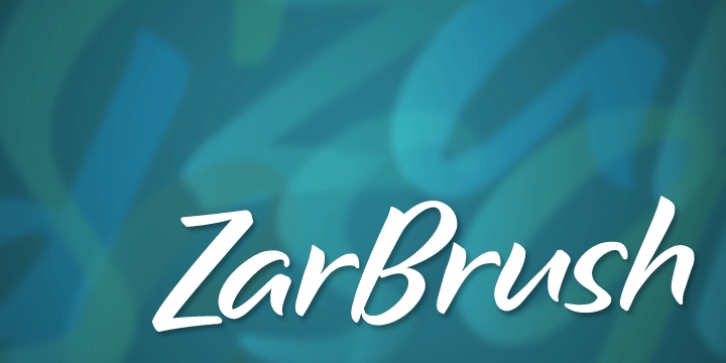 Zar Brush Font Download