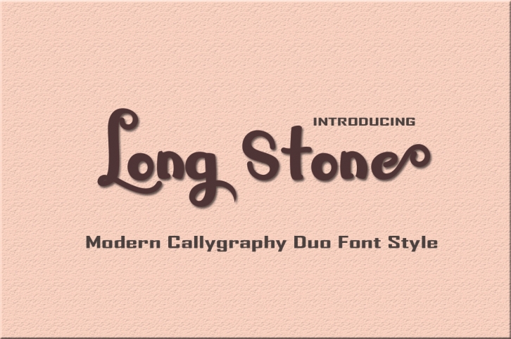 Long Stone Font Download