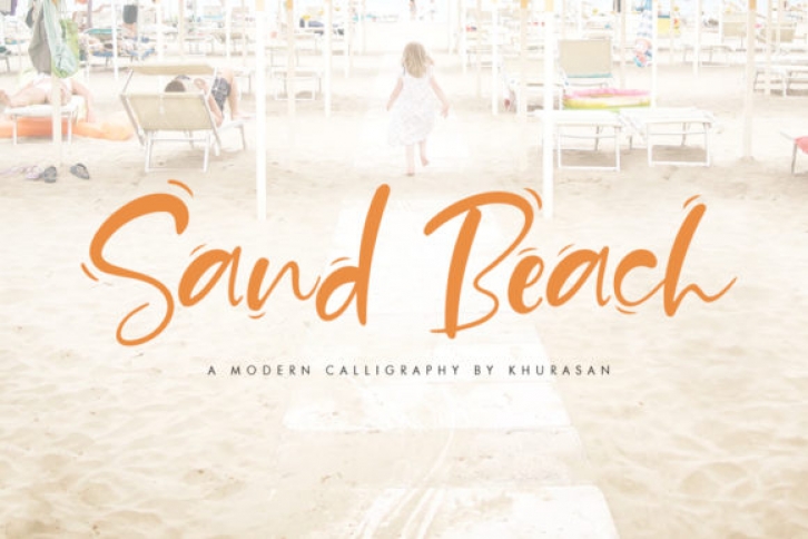 Sand Beach Font Download