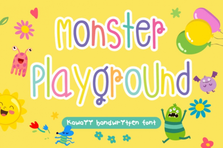 Monster Playground Font Download