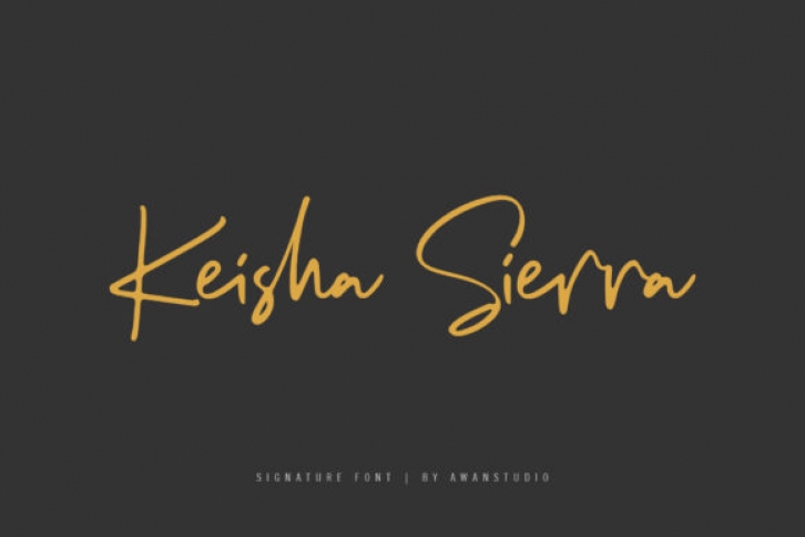 Keisha Sierra Font Download