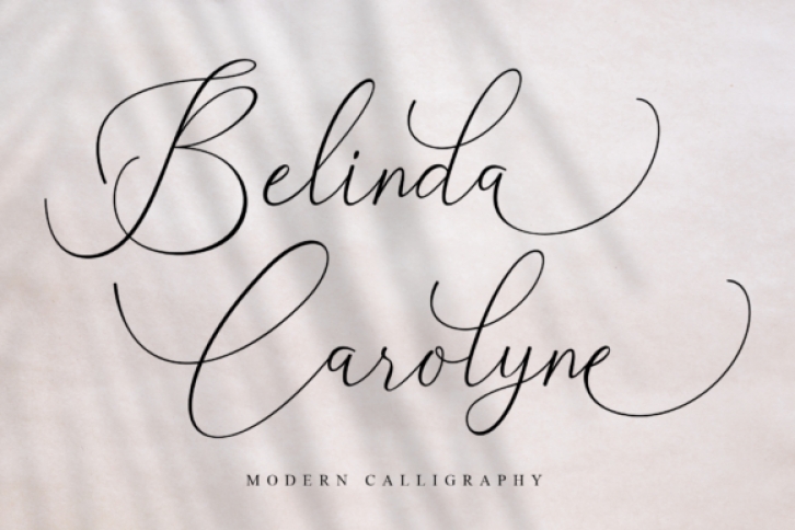 Belinda Carolyne Font Download